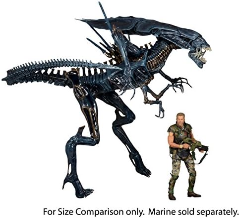 NECA - Aliens - Xenomorph Queen Ultra Deluxe Boxed Action Figure | Aliens 35th Anniversary 15 Inch Action Figure Ultra Deluxe Series - Xenomorph Queen