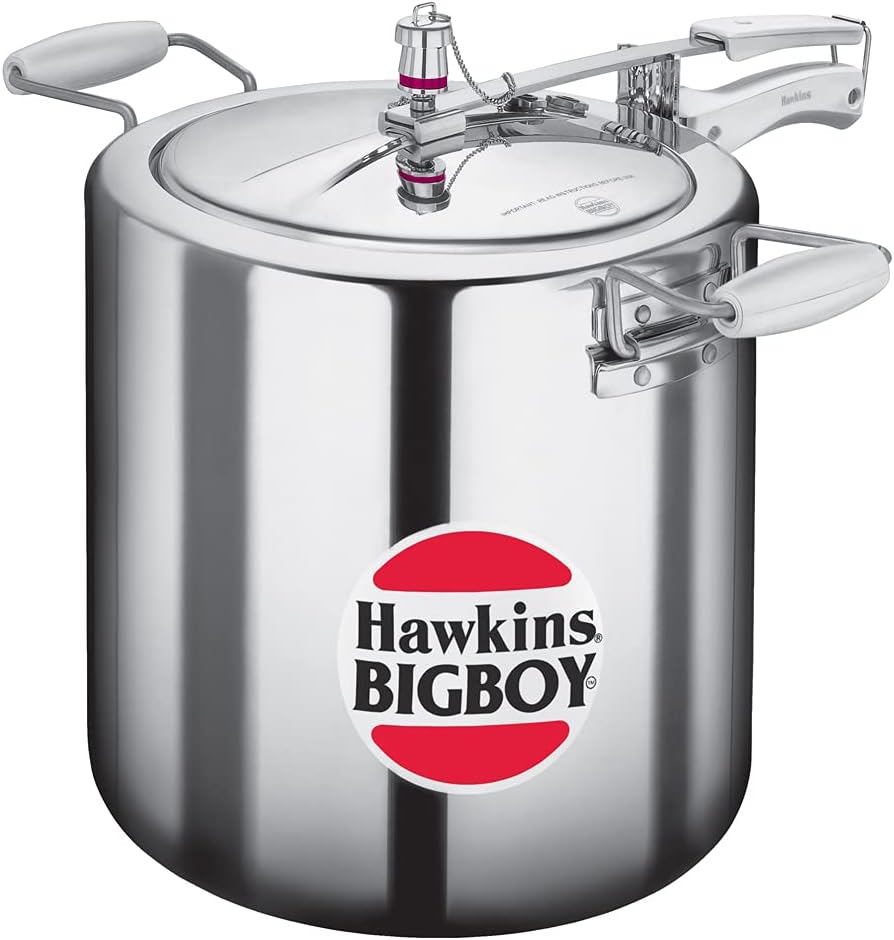 Hawkins Bigboy Aluminum Pressure Cooker, 14 Litres