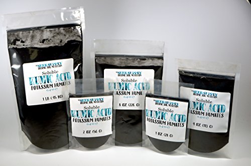 4 Ounces Soluble Humic Acid Powder - Potassium Humates