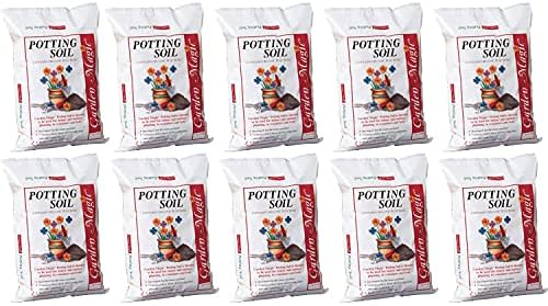 Michigan Peat 20 Pound Bag of Garden Magic General Purpose Moisture Retaining Potting Soil Mix for Indoor and Outdoor Planting