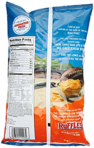 Ruffles Cheddar & Sour Cream Flavored Potato Chips, Party Size! (13 Ounce)