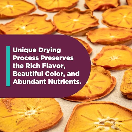 Organic Dried Persimmons from Bella Viva Orchards, 1 Lb. Bag