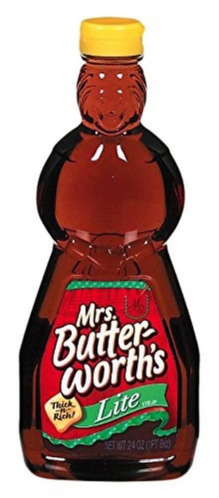 Mrs. Butterworth's Original Thick and Rich Pancake Syrup, Maple Flavored Syrup for Pancakes, Waffles and Breakfast Food, 248 Fl Oz Bottle