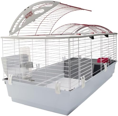 Living World - Deluxe Hybrid Habitat, X-Large | Rabbit, Guinea Pig, Chinchillas, and Small Animal Cage
