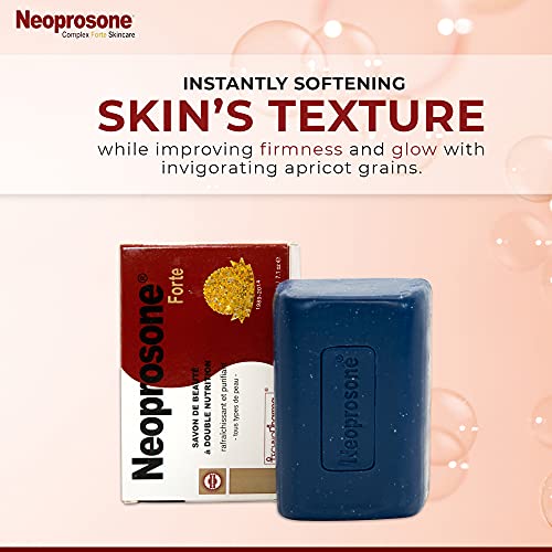 Neoprosone, Skin Brightening Soap | 2.02 oz / 80 g | Hyperpigmentation Soap, Fade Dark Spots on: Body, Knees, Face, Armpits | with Glycerin (2.82 Ounce (Pack of 1))