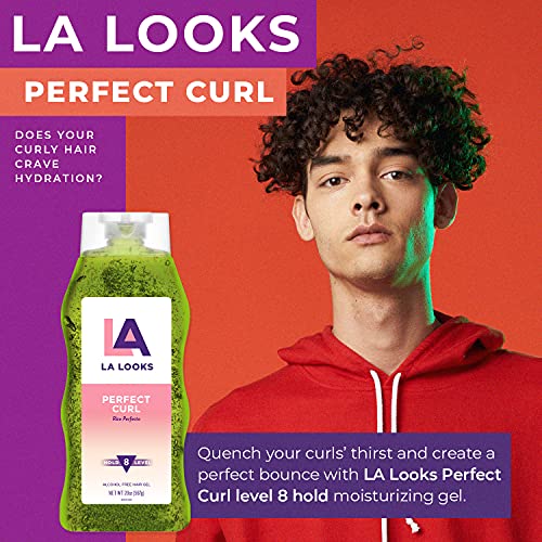 LA Looks Looks Gel #8 Nutra Curl 20 Ounce Mega Hold (591ml) SG B004IUJHT8 US 1.25 Pound (Pack of 1)