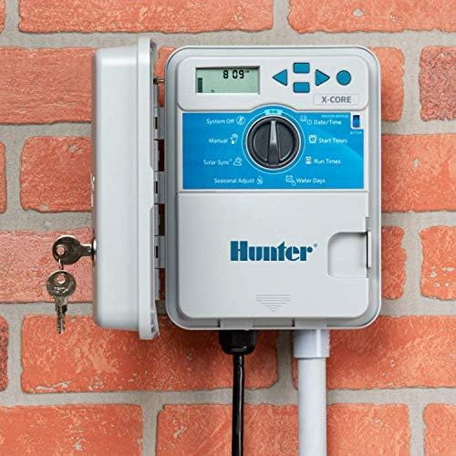Hunter X-Core Sprinkler Timer, 8-Zone Indoor/Outdoor Sprinkler Controller