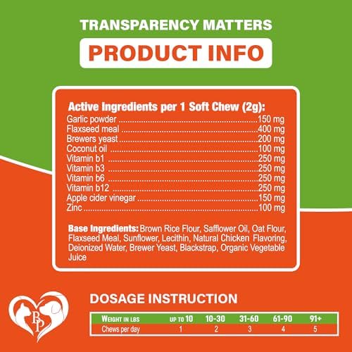 Flea and Tick Prevention Chewable Pills for Dogs - Revolution Oral Flea Treatment for Pets - Pest Control & Natural Defense - Chewables Small