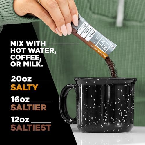 LMNT Zero Sugar Electrolytes - Chocolate Salt | Drink Mix | 30-Count