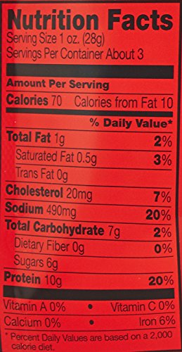 Jack Link's Beef Tender Jerky Tender Bites, Original, 2.85 oz – Flavorful Meat Snack for Lunches, 10g of Protein and 70 Calories