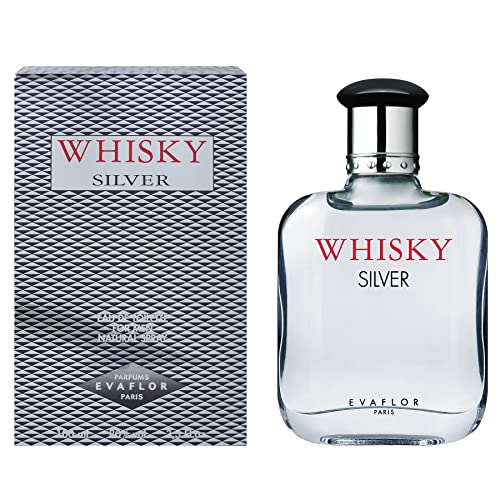 WHISKY SILVER Eau de Toilette for Men – Magnetic and Unique Scent with Verbena