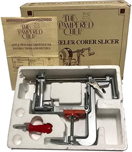 The Pampered Chef Apple Peeler, Corer, Slicer, Item # 2430