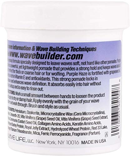 Wavebuilder Deep Wave Beeswax Pomade Smooth Hold Formula