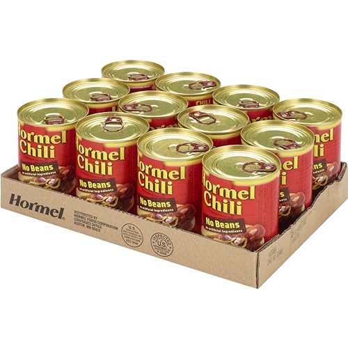 Hormel Chili No Beans, 15 Ounce (Pack of 12)