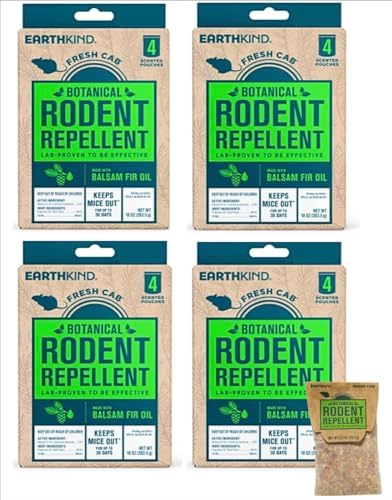 Rodent Repellent; Quickly Repelling Pests from Treated Areas; Preventing Re-Infestation for up To 3 Months; Safe for Children, Pets and the Environment; Non-Toxic; 8-Scent Pouches