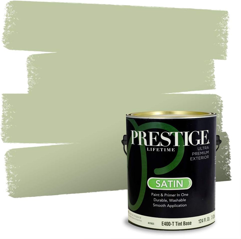PRESTIGE Interior Paint and Primer in One, Garden Sage, Eggshell, 1 Gallon