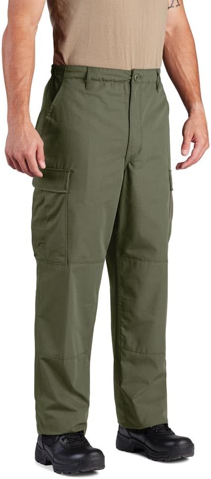 Propper Men's BDU Zipper Fly Battle Rip Cargo Uniform Pants