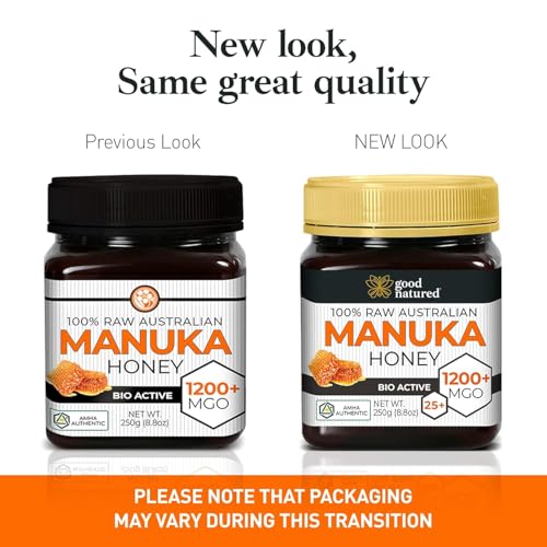 Manuka Honey Medical Grade - Raw Australian Manuka Honey MGO 850+ | Good Natured - AMHA Certified - Lab Tested - Non-GMO - BPA-Free - Premium Quality - Product of Australia - 8.8 oz