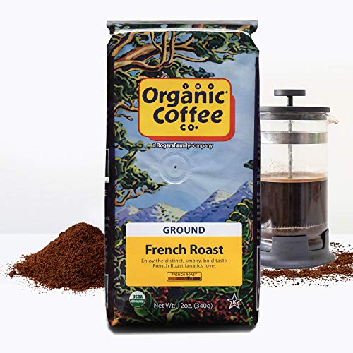 The Organic Coffee Co. French Roast Ground Coffee, 12 oz bag