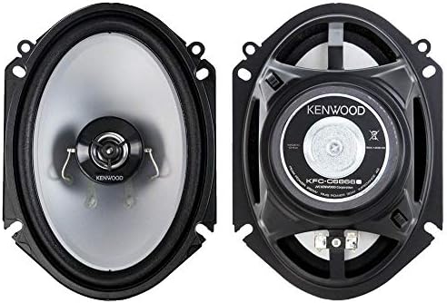 Kenwood KFC‑C6866S 6x8 2‑Way 250 Watt Car Stereo Speakers - Pair