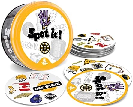 Masterpieces NHL Unisex-Teen Spot It! Card Game