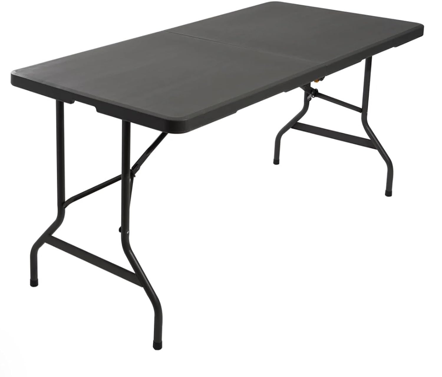 Iceberg IndestrucTable Classic Center-Folding Table, 5 ft, Platinum Granite | Measures 60" x 30" x 29", holds up to 250 lbs, indoor and outdoor use, center-folding for easy carry, ideal for camping