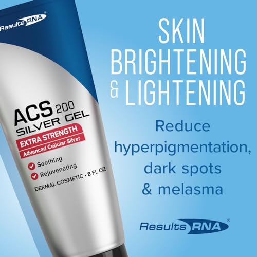 Results RNA - ACS 200 Silver-Glutathione Gel – Advanced Cellular Colloidal Silver Gel for Wound Care & Superior Dermal Healing. Clinically Proven (2 oz - 30 Day)