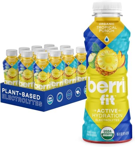 Berri Fit Hydration, 4ct, Organic Dragon Fruit Flavor Natural Sports Drink