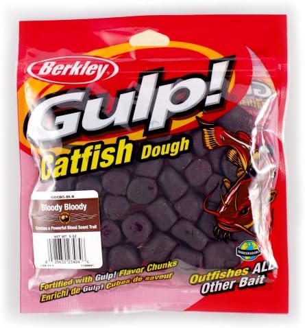 Berkley Gulp! Catfish Dough Bloody Bloody, 5-Ounce