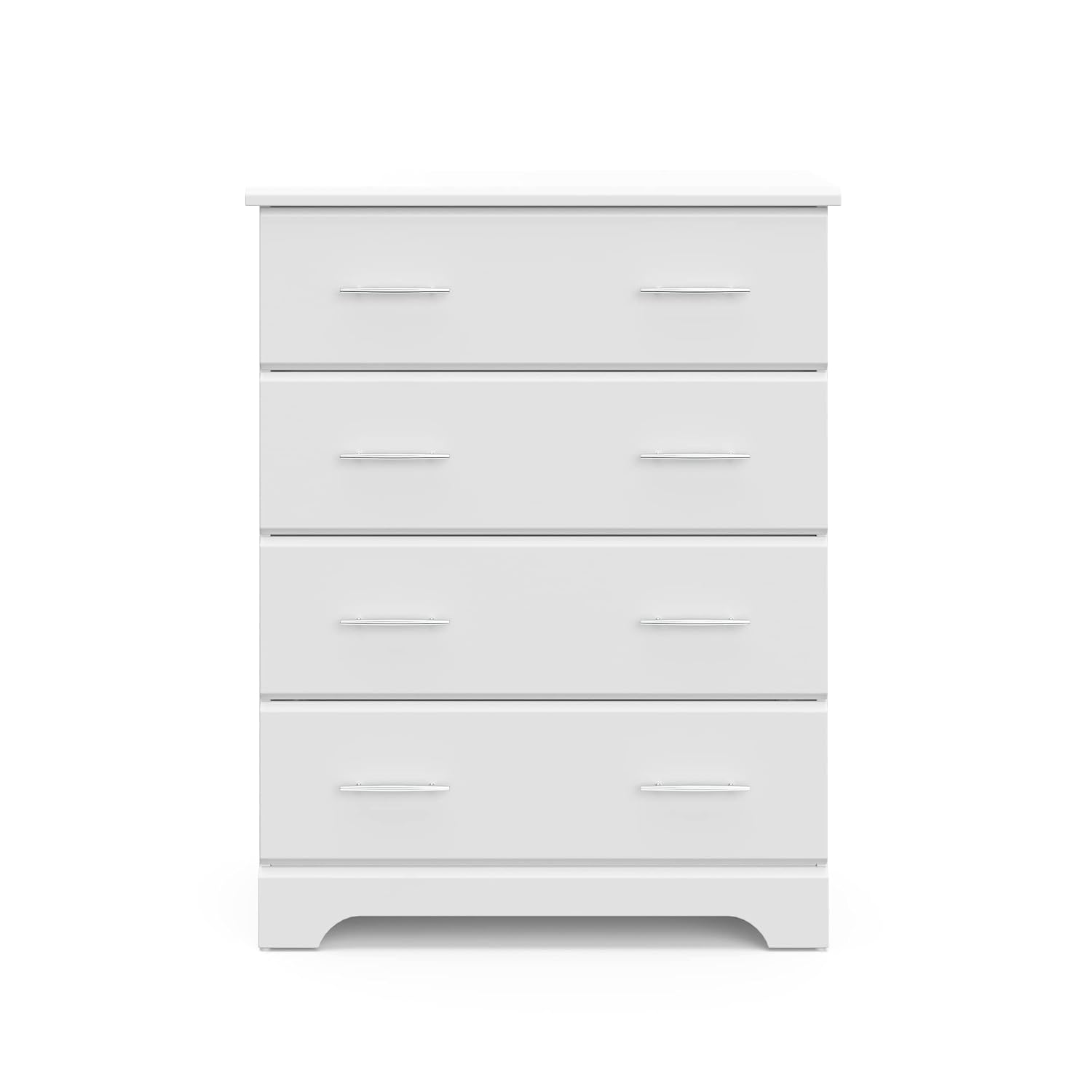 Storkcraft Brookside 2 Drawer Changing Table Dresser, Pebble Gray