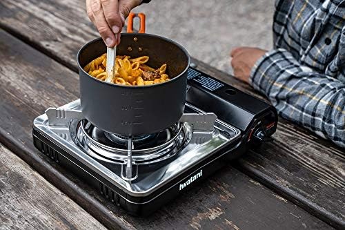 Iwatani Cassette Feu Butane VA-30 Camp Stove, one, BLACK