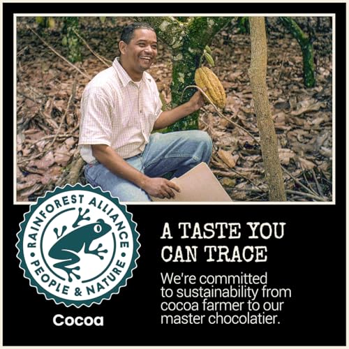 Chocolove Strong Dark Chocolate Bars | 70% Cocoa | Strong & Smooth Premium Dark Chocolate | Rainforest Alliance Certified, Non-GMO