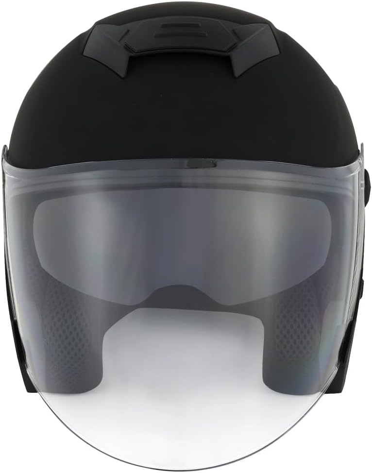 1Storm Motorcycle Open Face Helmet Scooter Classical Knight Bike Dual Lens/Sun Visor: HJK526