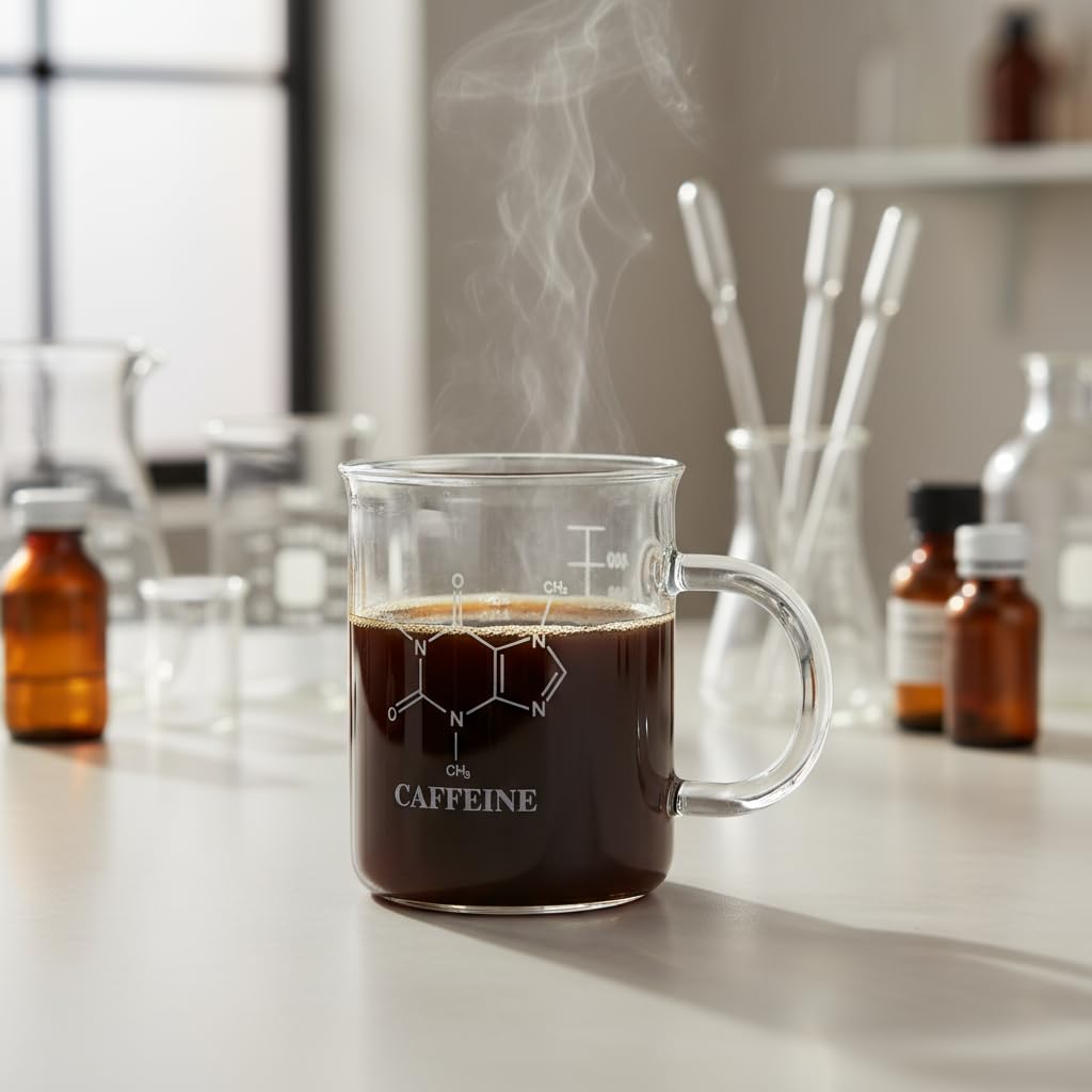 500ML Coffee Mug Beaker Borosilicate 3.3 - USAlab