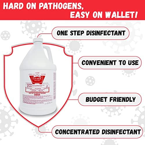 Lucasol One Step Hospital Grade Disinfectant Concentrate Surface Cleaner