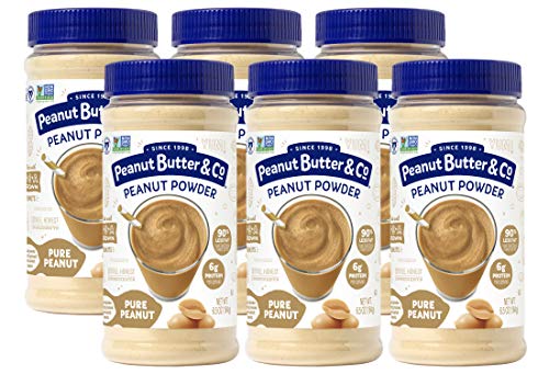Peanut Butter & Co. Vanilla Peanut Butter Powder, 6.5 oz (2 Pack) | Non-GMO Project Verified, Gluten Free, Vegan, Vanilla Peanut Butter Powder, Low Fat, Protein for Smoothies, Baking & Recipes