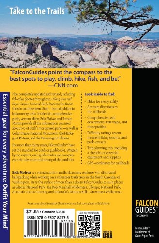 Hiking Zion and Bryce Canyon National Parks: A Guide To Southwestern Utah's Greatest Hikes (Regional Hiking Series)