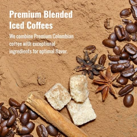 MOCAFE Maui Mocha Ice Coffee Powder, with Kona blend, 3lb | For frappe blended, iced or hot instant cafe island style beverages