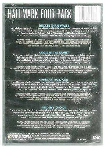 Hallmark Collector's Set (Thicker Than Water / Angel in the Family / Ordinary Miracles / Fielder's Choice) (Four-Pack)