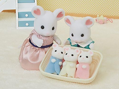 Sylvanian Families Epoch Doll [Silk Cat Baby] Ni-89 ST Mark Certified, for Ages 3 and Up, Toy, Doll House, Sylvanian Families, Epoch