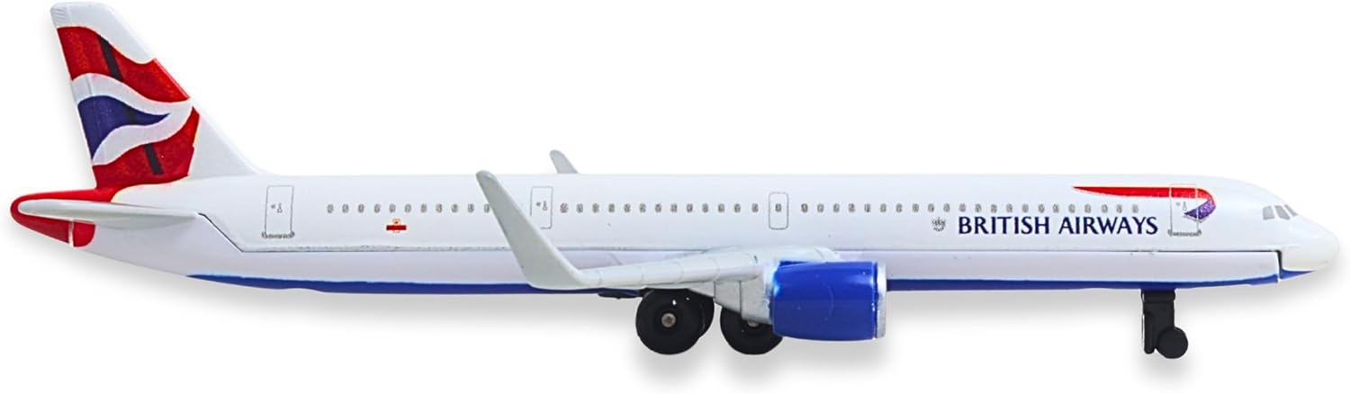 Daron British Airways Concorde Single Plane Toy , White Small