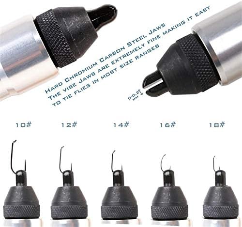 M MAXIMUMCATCH Maxcatch Rotary Fly Tying Vise Alloy Travel Vise