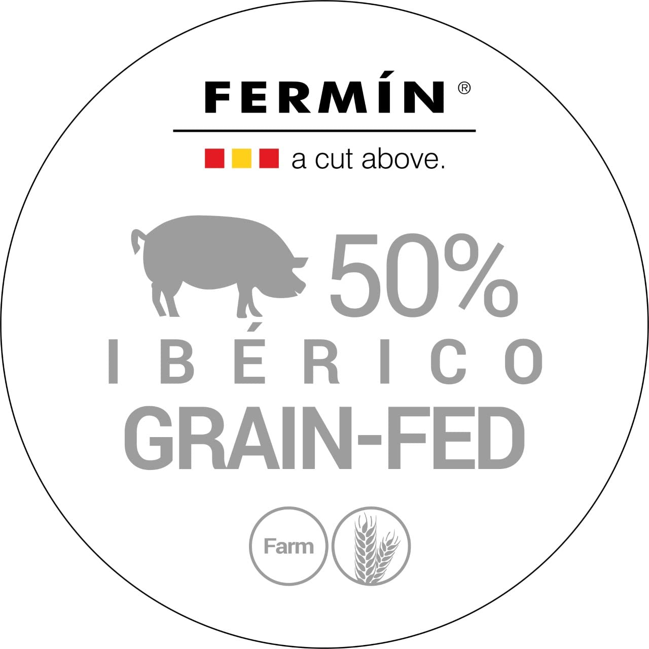 FERMIN 50% IBERICO GRAIN-FED HAM BONE IN // JAMON DE CEBO IBERICO 50%