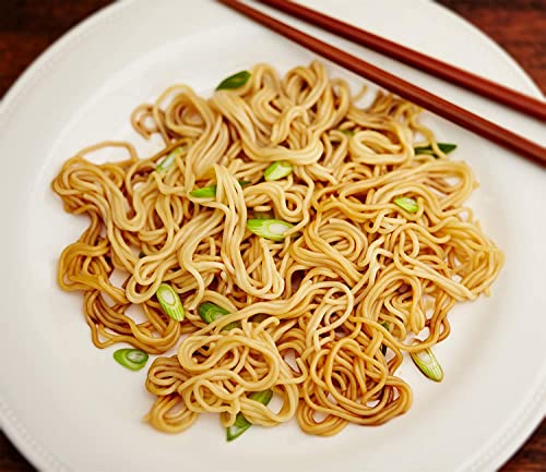Lotus Foods Organic Millet and Brown Rice Ramen - 10 Oz Bag (Pack of 1) | Noodles, Gluten Free Instant Ramen Noodles, Vegan, Low Sodium, Made with Brown Rice Flour and Millet Flour