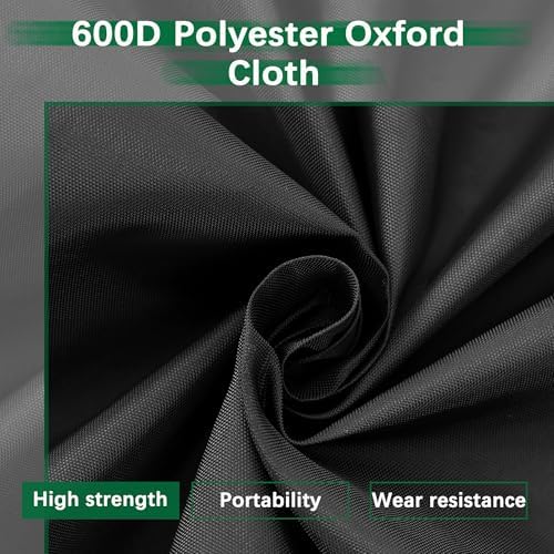Himal Outdoors Riding Lawn Mower Cover Pro, Heavy Duty 600D to 54" | Polyester Oxford,Waterproof,UV Resistant,Universal Size Tractor Cover,Storage Bag