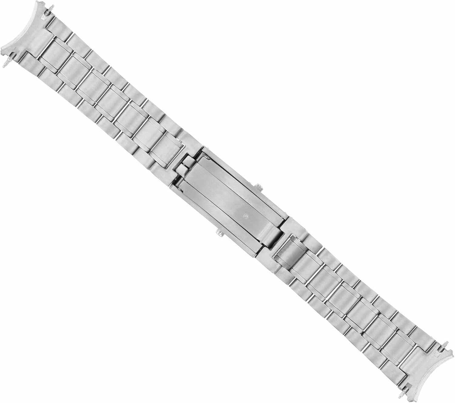 Ewatchparts 20mm Watch Band Solid Link Compatible With Omega Bracelet Speedmaster Moonwatch 3570 1861 Stainless Steel