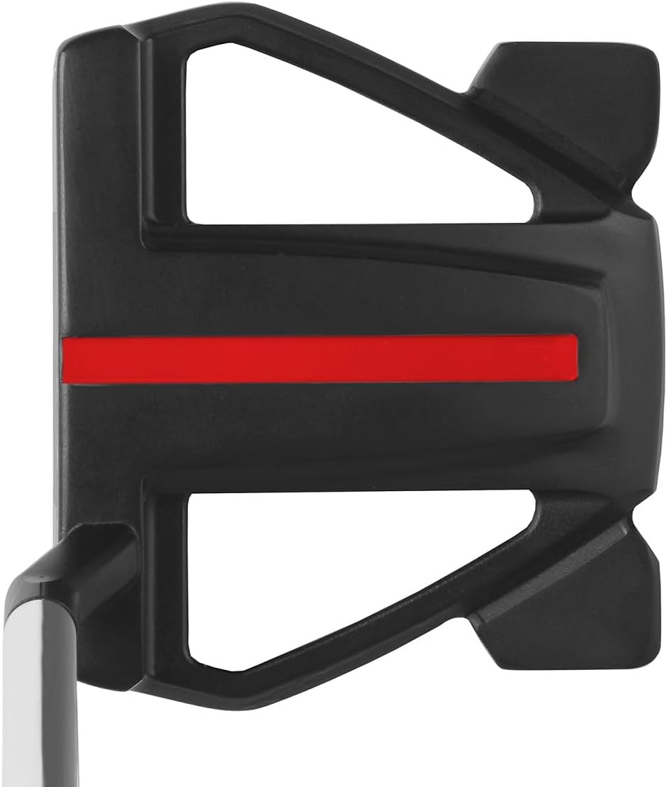 Orlimar Golf F4 Mallet Mid Length Putter, Black, Right Handed, 38" | Counter Balanced, 16" Long Oversize Putter Grip, Headcover Included