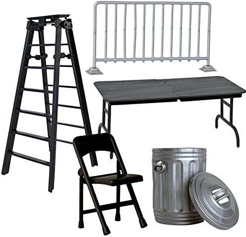 Set of 5 Wrestling Prop Accessories for Wrestling Action Figures | Includes The Most Essential Wrestling Figure Accessories Every Wrestling Action