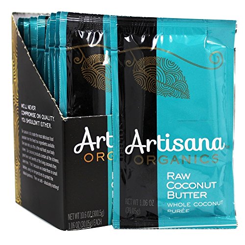 Artisana Organic Coconut Butter Squeeze Packs 10 Count, 1.06 OZ