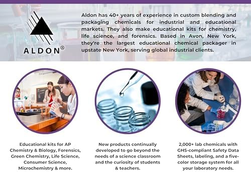 ALDON Innovating Science Forensic Chemistry: Presumptive Blood Test Kit - Materials for 30 Tests